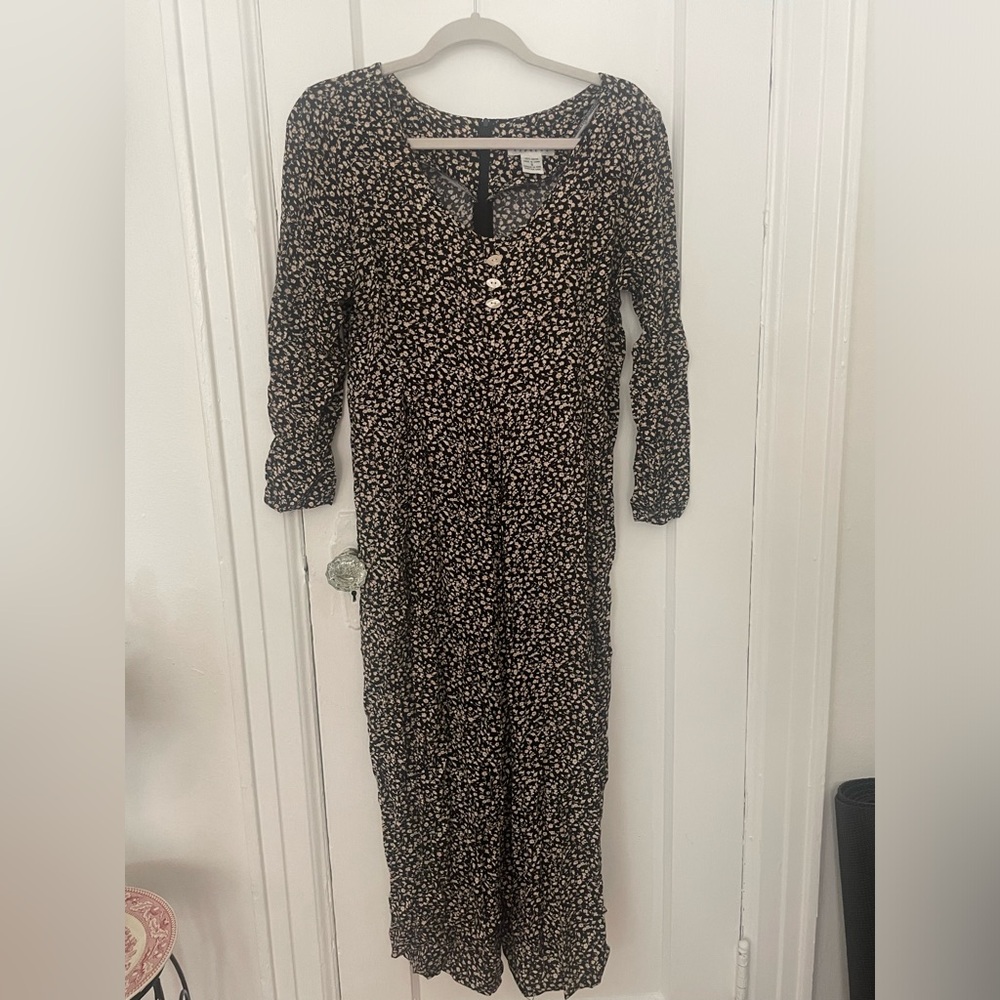 Long jumpsuit S floral